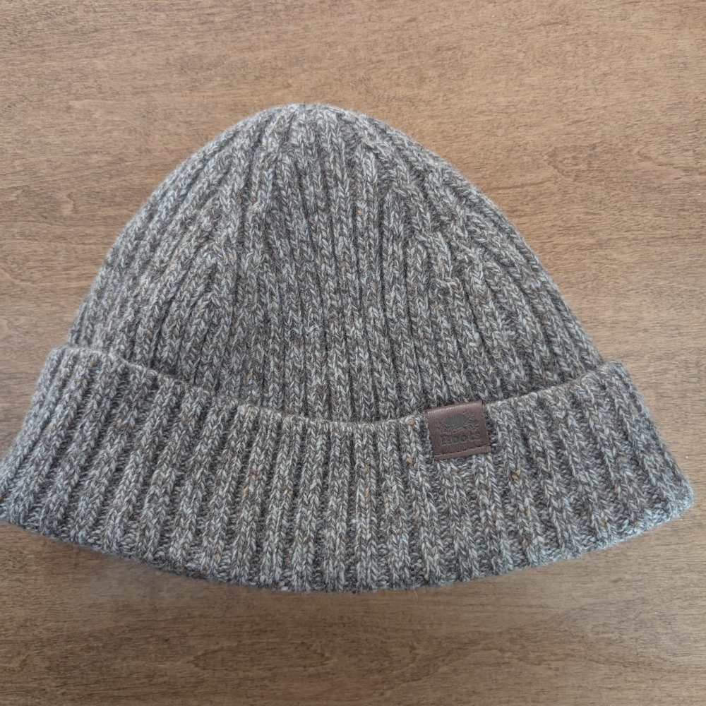 Roots Brown Knit Beanie